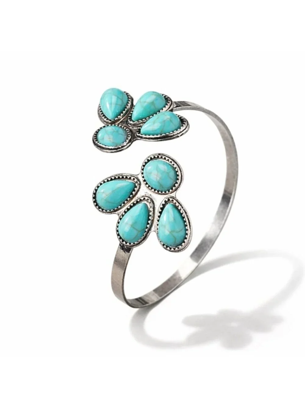 New! Turquoise Boho Western Cuff Bracelet NWOT